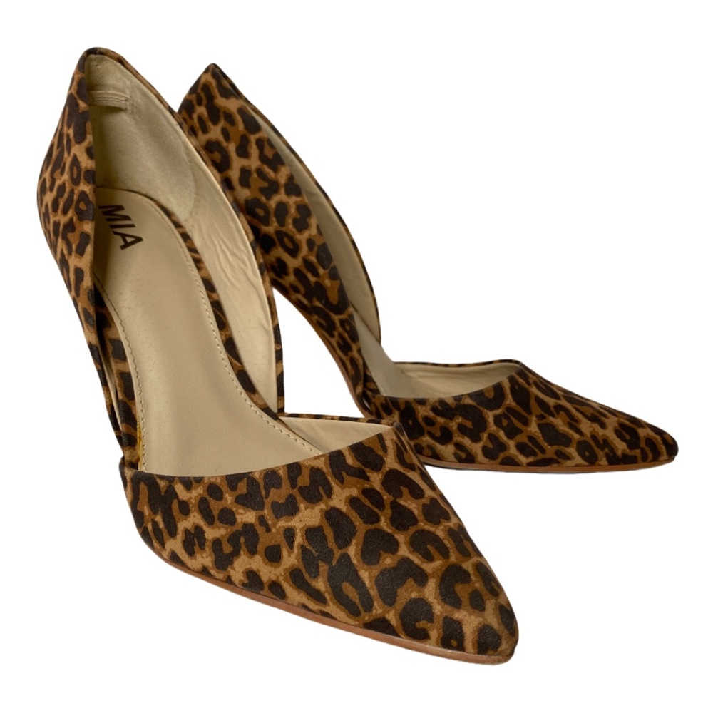 MIA Animal Print Point Toe Stilettos